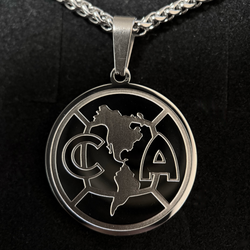Club America 18K Gold Plated Stainless Steel Necklace