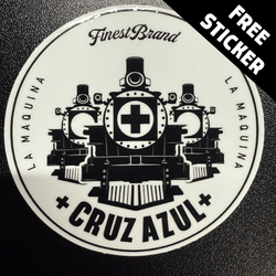 Cruz Azul Polished Stainless Steel Necklace