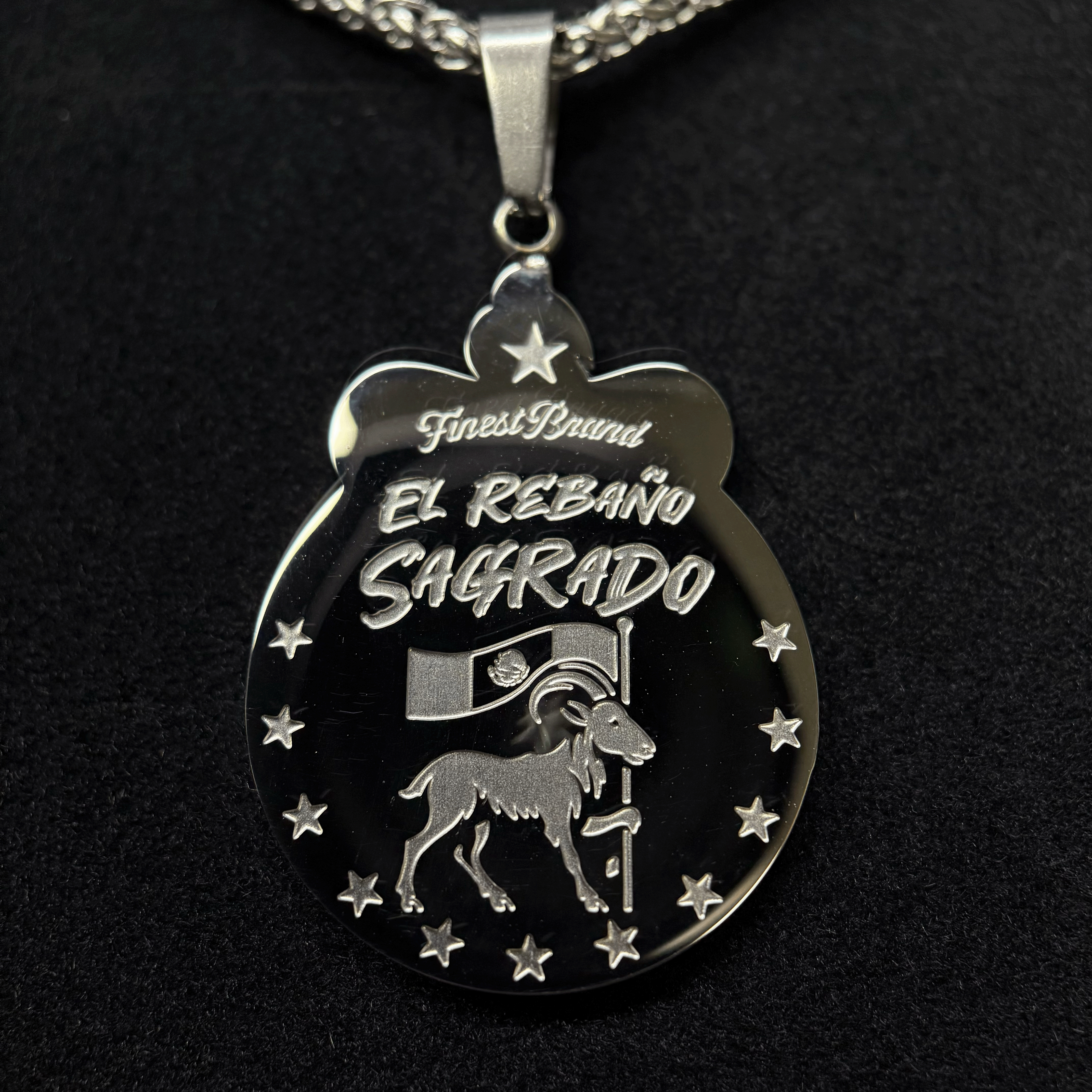 Chivas Guadalajara 18K Gold Plated Stainless Steel Necklace
