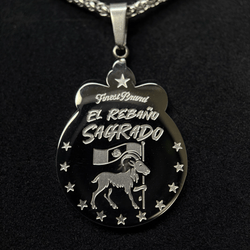 Chivas Guadalajara 18K Gold Plated Stainless Steel Necklace