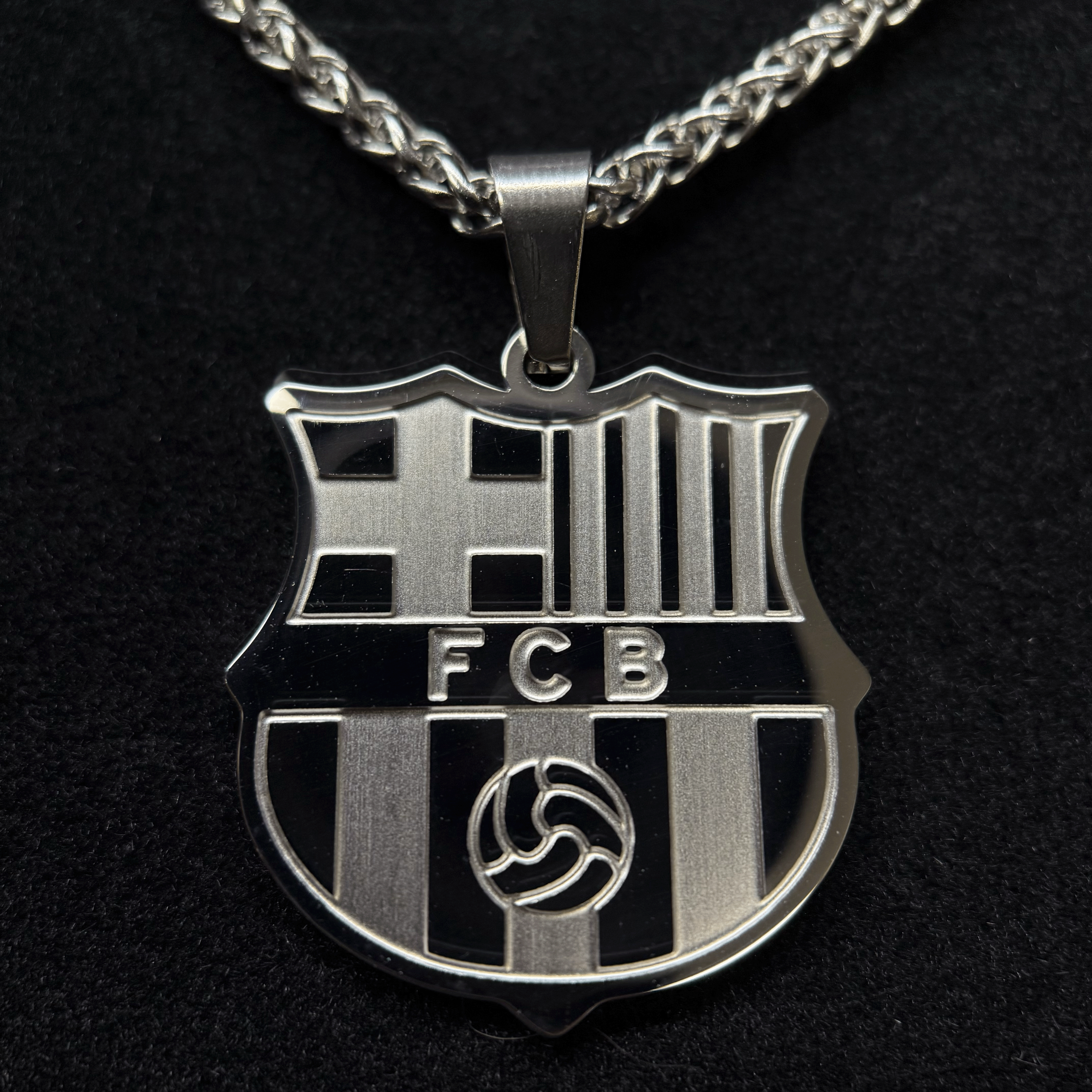 FC Barcelona [2025] 18K Gold Plated Stainless Steel Necklace