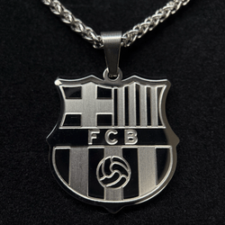 FC Barcelona [2025] 18K Gold Plated Stainless Steel Necklace