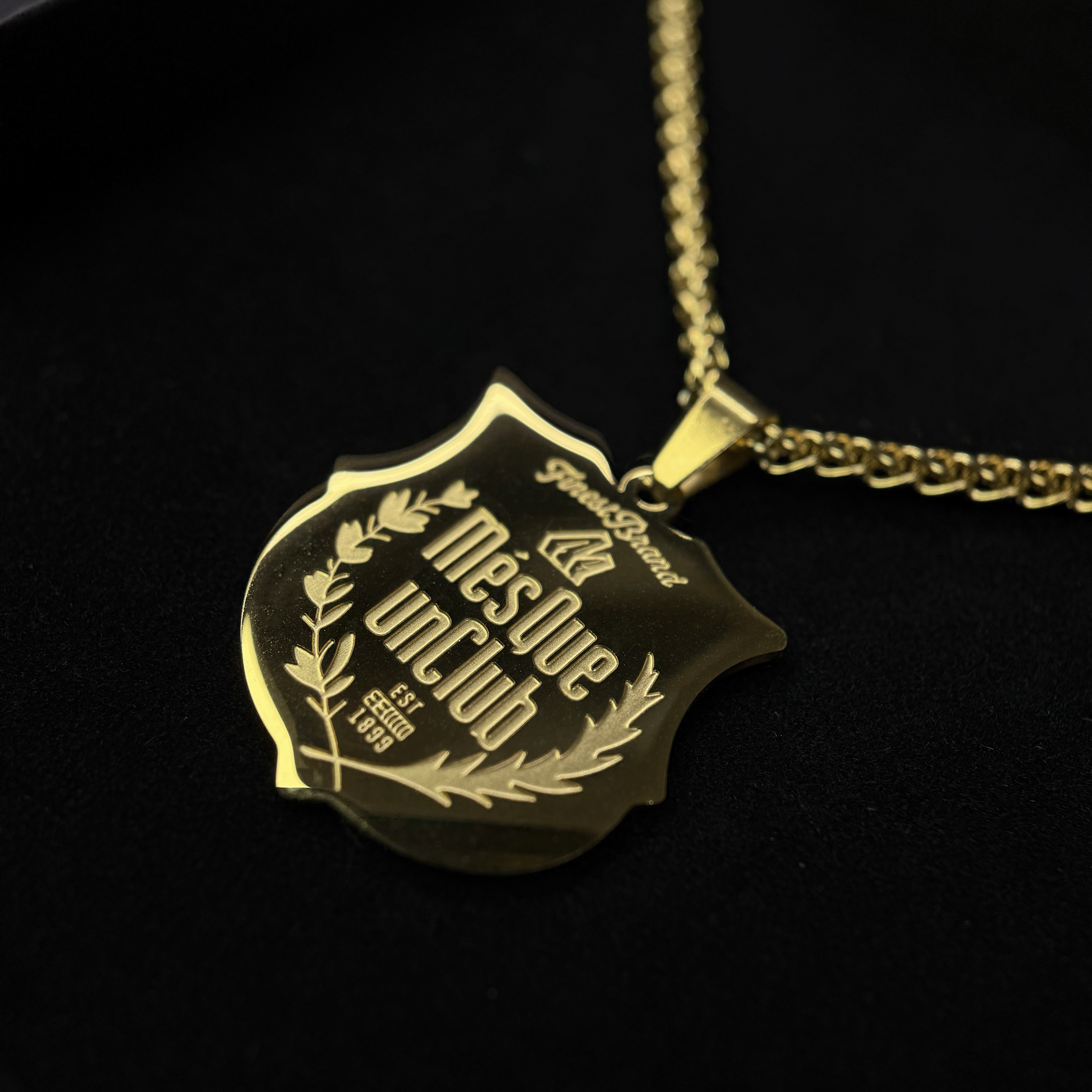 FC Barcelona [2025] 18K Gold Plated Stainless Steel Necklace