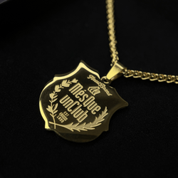 FC Barcelona [2025] 18K Gold Plated Stainless Steel Necklace