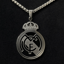 Real Madrid [2025] 18K Gold Plated Stainless Steel Necklace