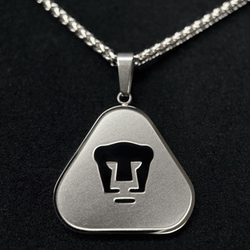 Pumas UNAM 18K Gold Plated Stainless Steel Necklace
